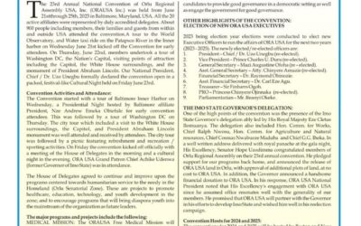 ORAUSA 2023 Baltimore Convention Communique